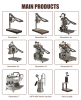PSZXS3S  manual pull bar coffee machine pneumatic pressure variable extraction espresso machine mechanical special coffee 16Bar