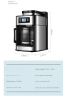 PSBG315T drip type coffee bean grinding all-in-one machine American drip coffee pot 1.25L filtered coffee automatic home coffee bean grinding